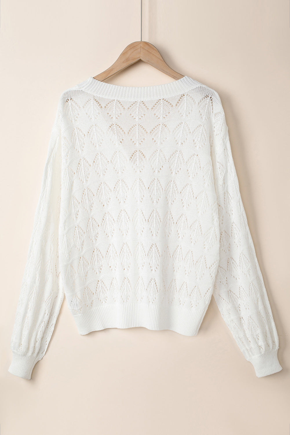 Gray Lightweight Buttoned Front Crochet Cardigan