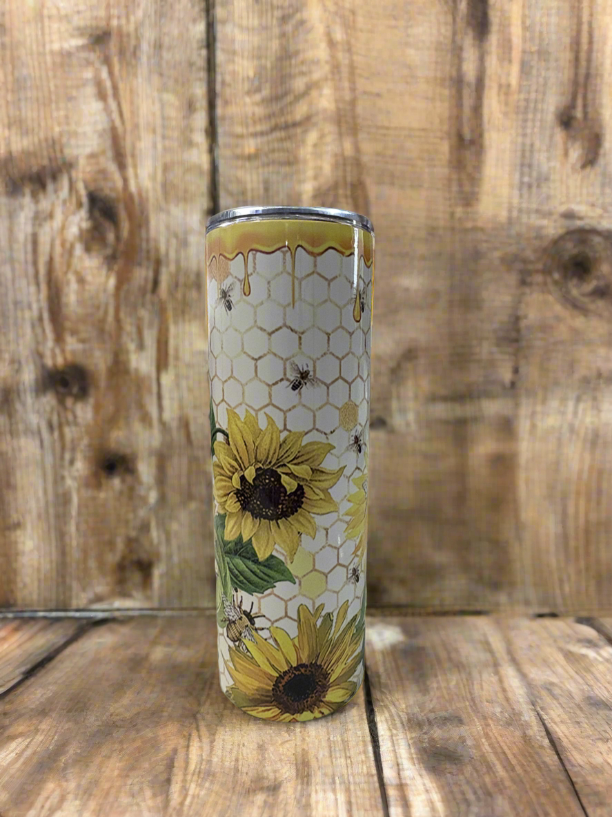 20 oz Slim Tumblers Bee Collection