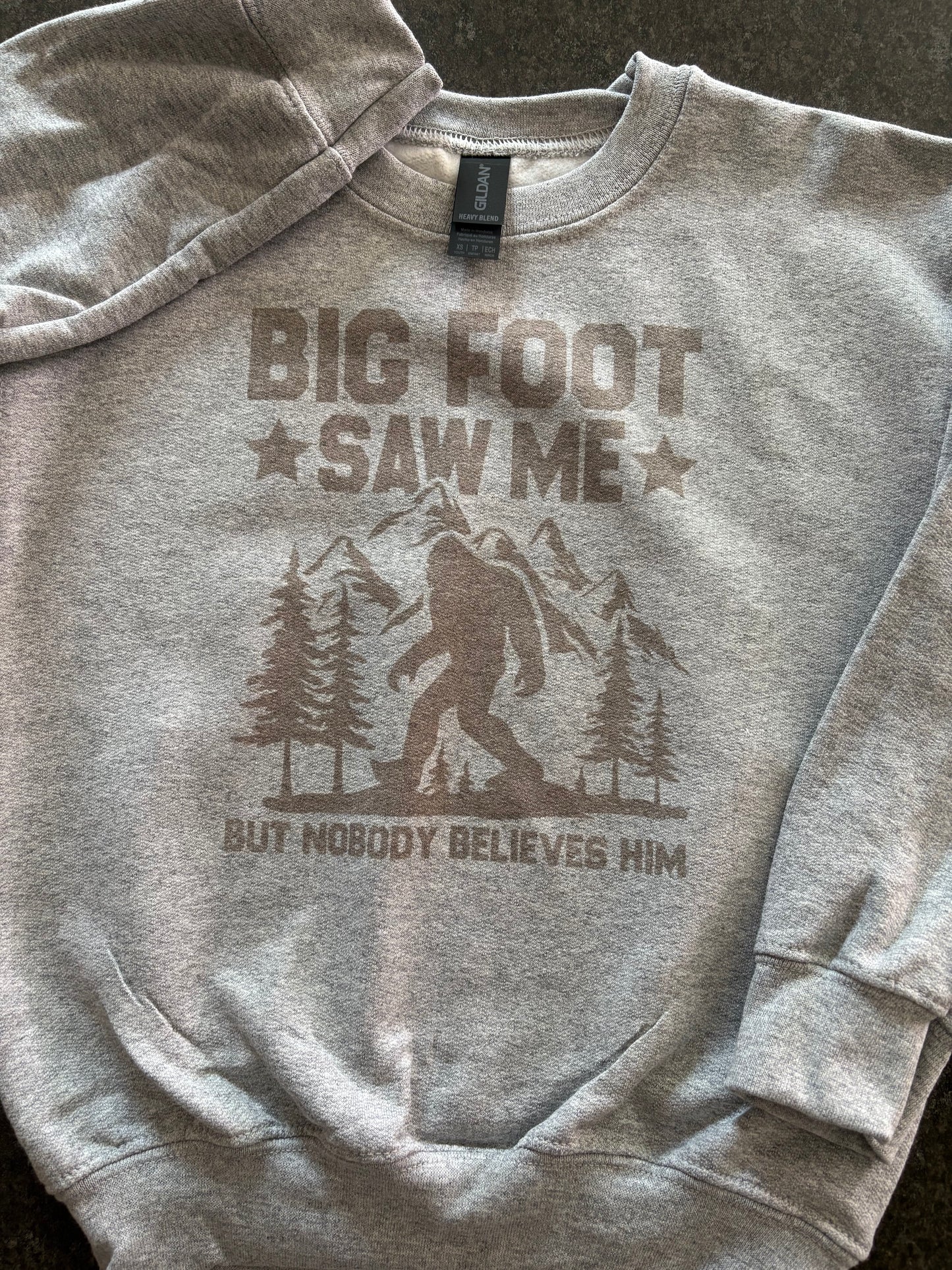 Big Foot Saw Me