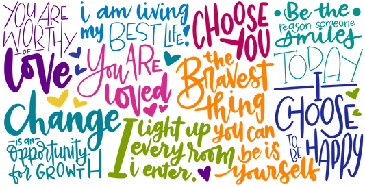 Daily Affirmations Tumbler