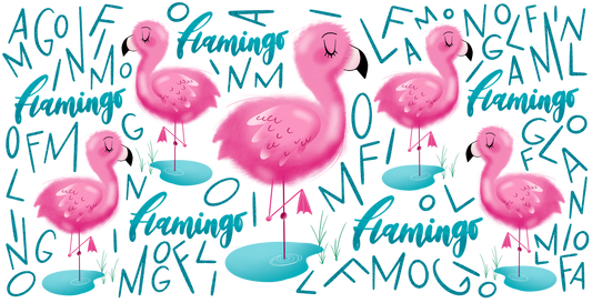 Pink Flamingo Tumbler