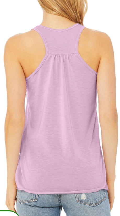 Womens Flowy Racerback Tank