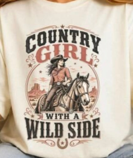 Country Girl with a Wild Side Design