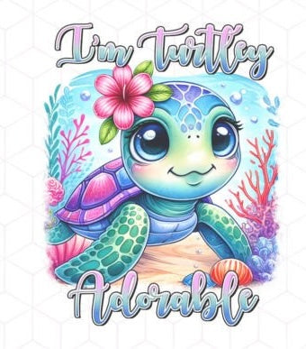 Turtley Adorable Dtf Design