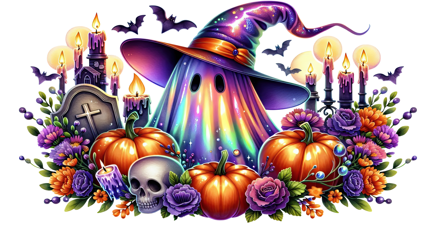 16oz Hologram Ghost Tumbler