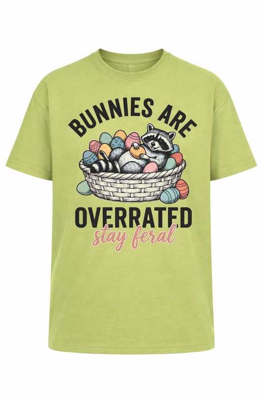 Bunnies Overratted Kids Tshirt