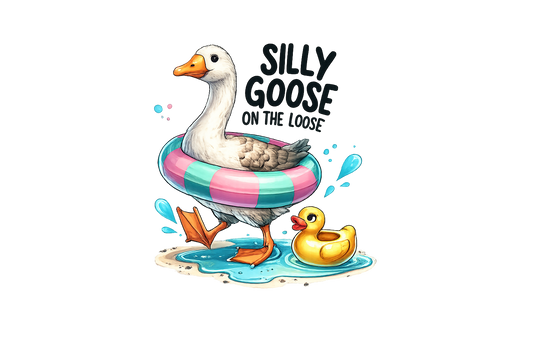 Goose on the Loose Dtf Design
