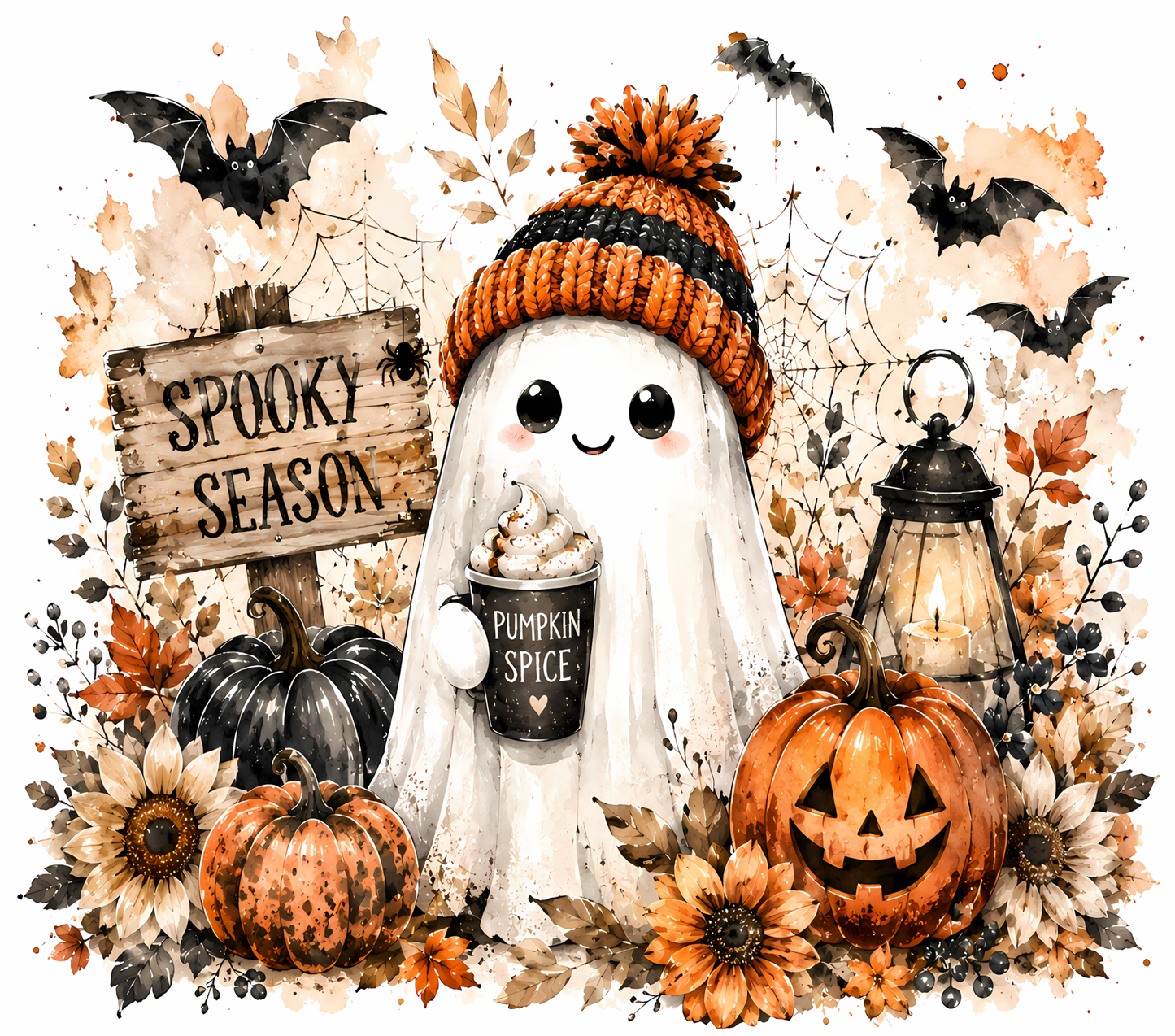 20oz Spooky Season Ghost Tumbler