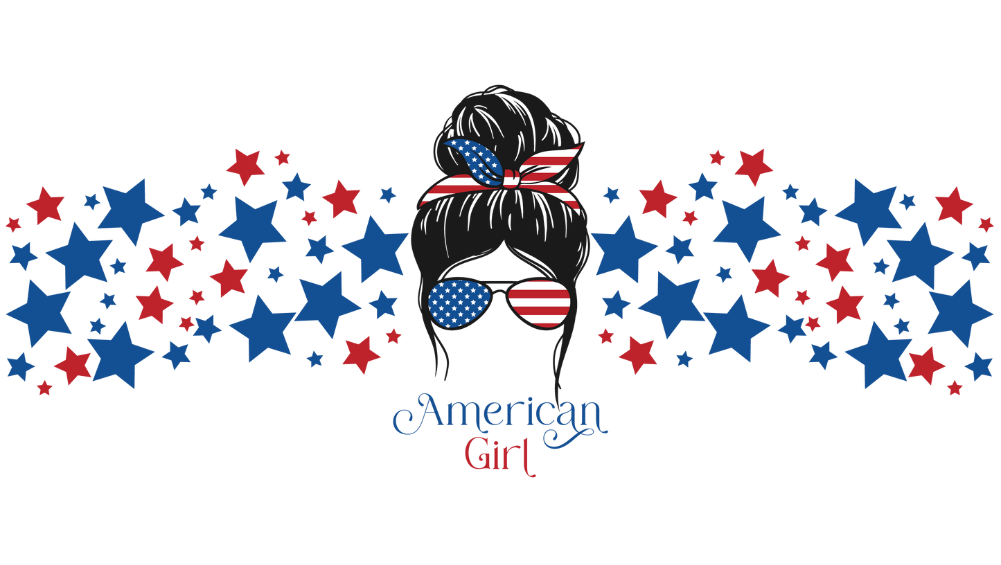 American Girl Tumbler