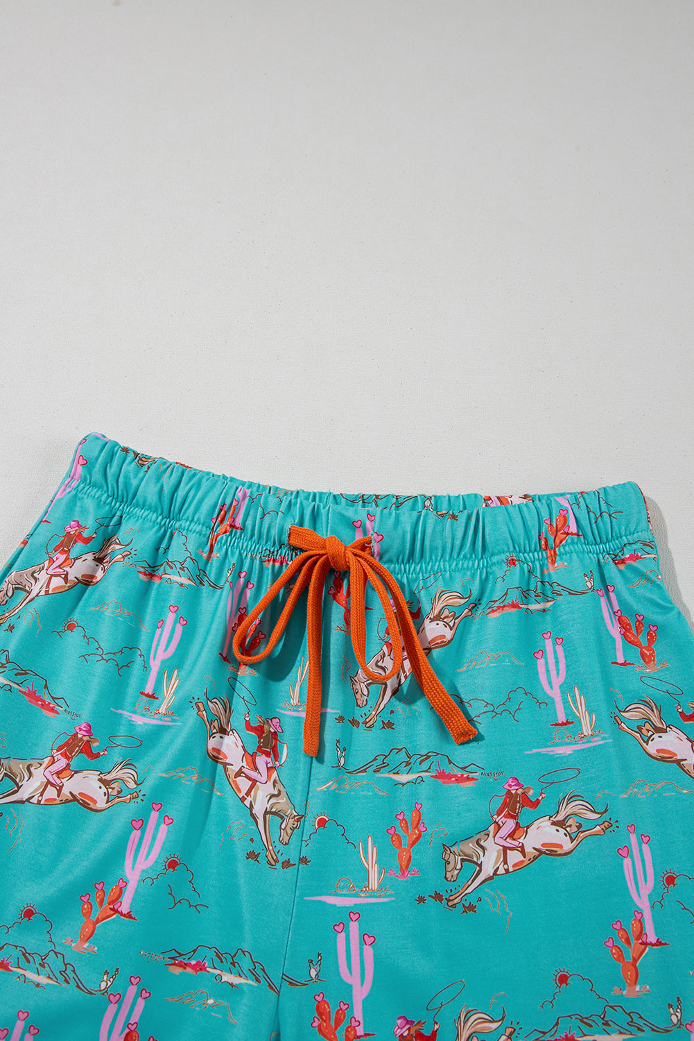 Blossom Cowgirl Country Print Pajamas Set