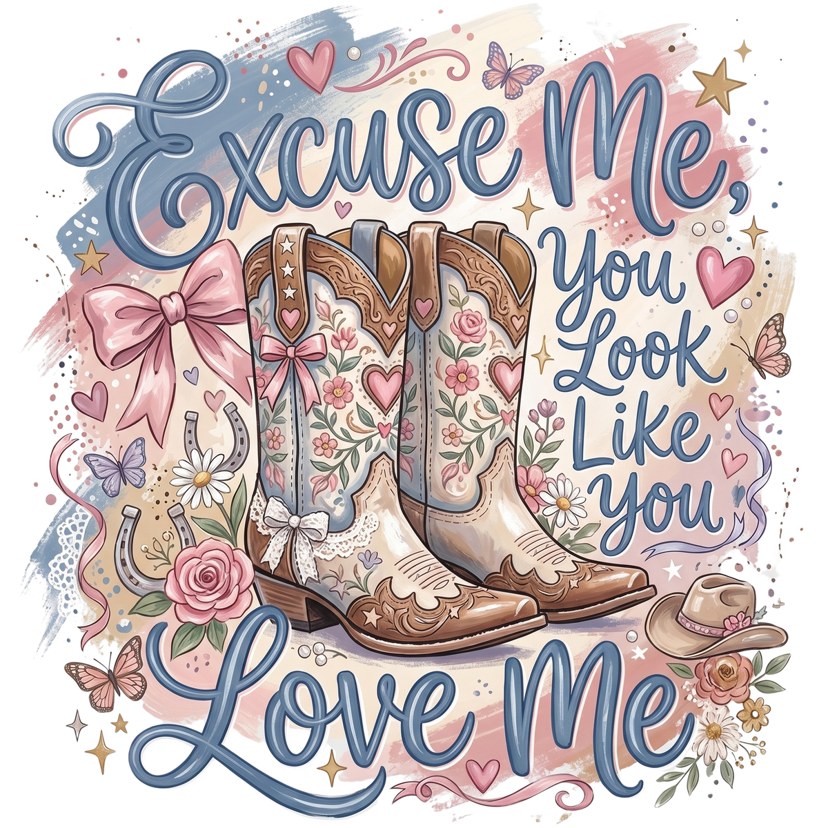 Excuse Me You Look Like Love Design