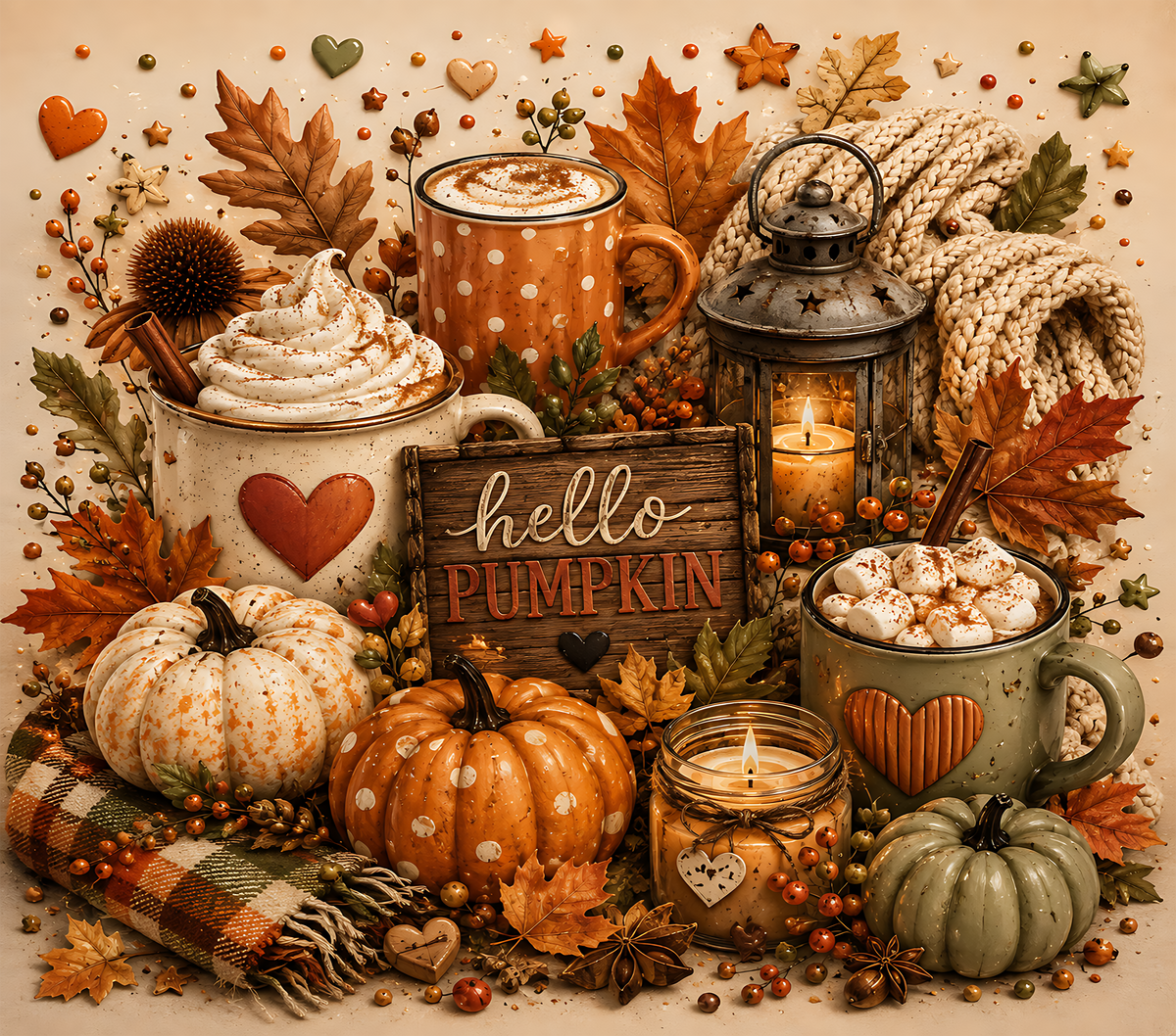 20oz Hello Pumpkin Tumbler